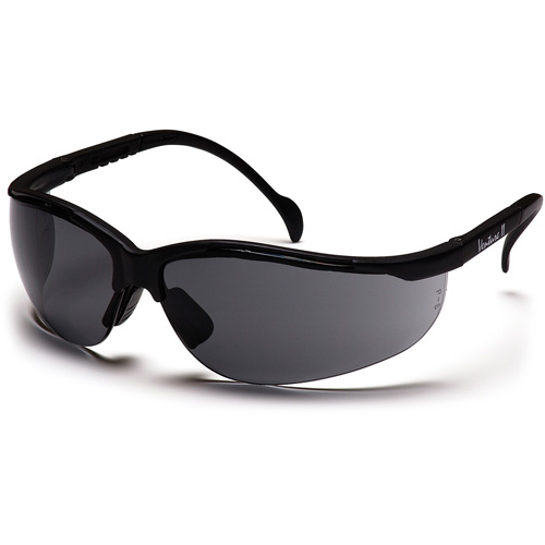 Lunettes de s&eacute;curit&eacute; &agrave; demi-monture Venture II, Lentille Gris, Antibu&eacute;e/Anti-&eacute;gratignures/Antistatique, ANSI Z87+/R&eacute;pond ou surpasse la norme CSA Z94.3 TGS INDUSTRIEL