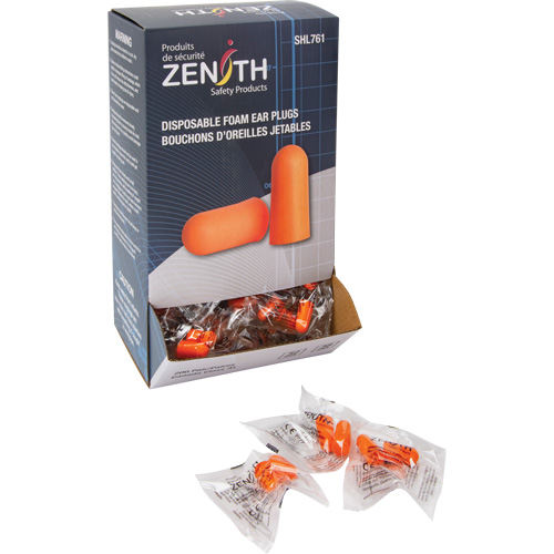 Bouchons d'oreilles en mousse, Paire - Sac en poly TGS INDUSTRIEL