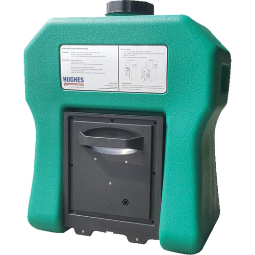 Poste de douche oculaire portable autonome, Aliment&eacute; par gravit&eacute;, Capacit&eacute; 16 gal., Conformit&eacute; ANSI Z358.1 TGS INDUSTRIEL