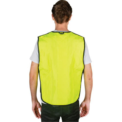 Veste refroidissante &agrave; &eacute;vaporation, Moyen, Jaune lime haute visibilit&eacute; TGS INDUSTRIEL