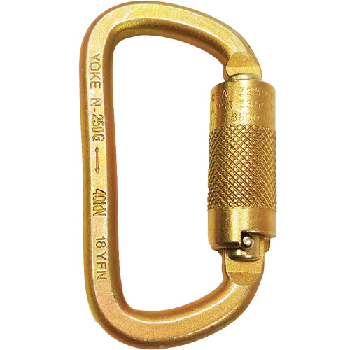 Carabiner Connector with 1/2" Gate Opening TGS INDUSTRIEL