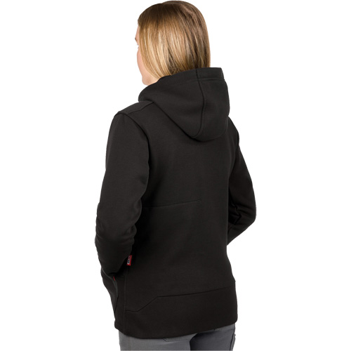 M12 Heated Hoodie with Battery, Women's, Medium, Black, Poly-Cotton TGS INDUSTRIEL