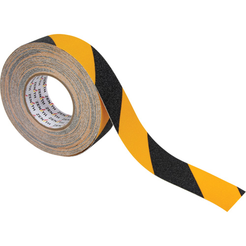 Ruban antid&eacute;rapant, 2" x 60', Noir & jaune TGS INDUSTRIEL