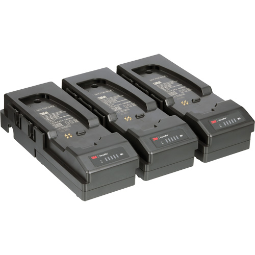 Emballage de chargeur de pile &agrave; trois postes Versaflo  pour APR motoris&eacute; TR-300+ TGS INDUSTRIEL