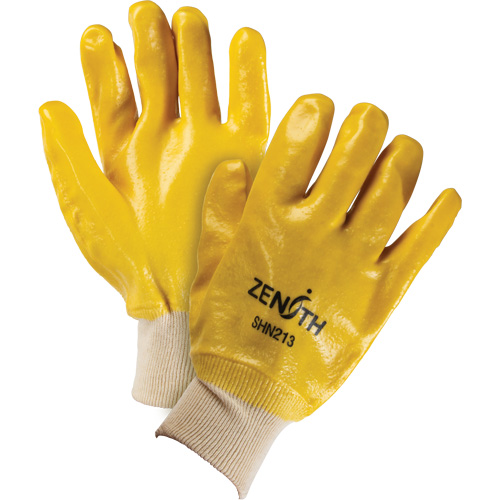 Gants &agrave; fini rugueux et r&eacute;sistants aux produits chimiques, Taille 9, 10" lo, PVC, Doublure en Interlock, 47-mil TGS INDUSTRIEL