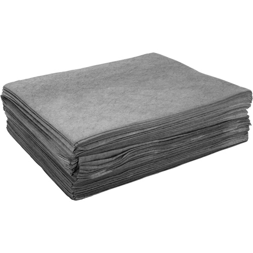 Meltblown Sorbent Pads, Universal, 15" x 19", 8 gal. Absorbancy TGS INDUSTRIEL