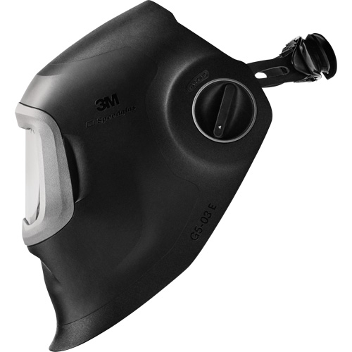 Speedglas G5-03 E Welding Helmet 09-0100-20 with G5NC ADF, 4.2" L x 2.1" W View Area, 3/5/8 - 12 Shade Range, Black TGS INDUSTRIEL