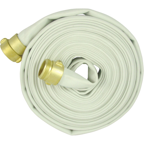 Bico Double Jacket Hose, 50' L, 1-1/2" Dia., 400 psi TGS INDUSTRIEL