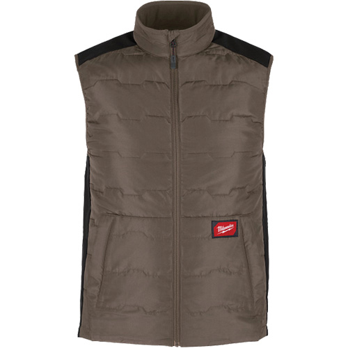 FREEFLEX Lightweight Insulated Vest, Men's, Small, Brown TGS INDUSTRIEL