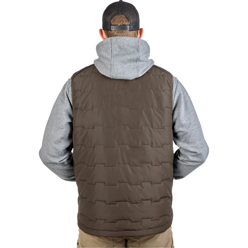 FREEFLEX Lightweight Insulated Vest, Men's, Small, Brown TGS INDUSTRIEL