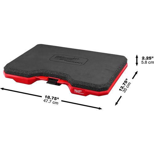 Packout Kneeling Pad, 18.7" L x 13.7" W, 2.2" Thick TGS INDUSTRIEL