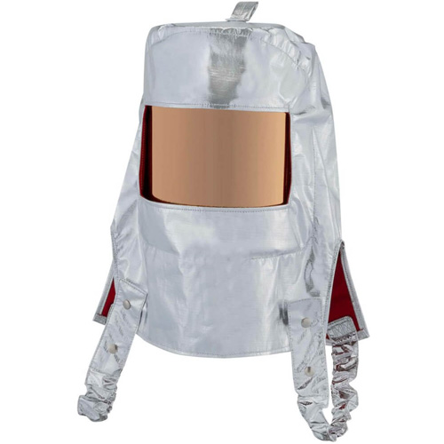 Heat Reflective Hood with Clear Gold Window TGS INDUSTRIEL