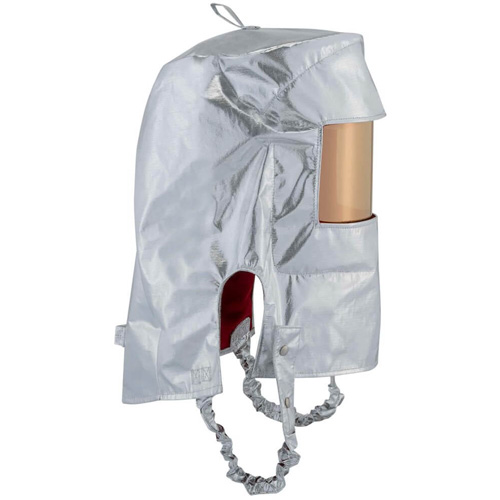 Heat Reflective Hood with Clear Gold Window TGS INDUSTRIEL