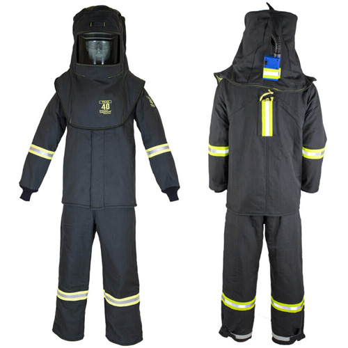 TCG Deluxe Large Arc Flash Suit Kit, 40 cal/cm² TGS INDUSTRIEL