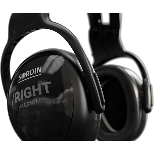 left/RIGHT Earmuff, Headband, 25 NRR dB TGS INDUSTRIEL