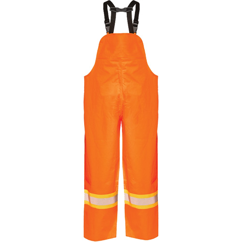 R805 Hurricane Bib Pants, Small, High Visibility Orange TGS INDUSTRIEL