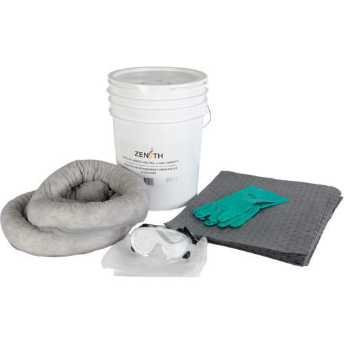 Trousse de d&eacute;versement pour camion, Universel, Seau, Absorbance de 5 gal. US TGS INDUSTRIEL
