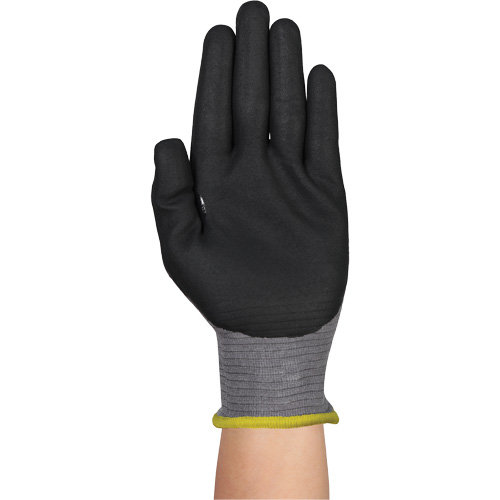 Gants r&eacute;sistants &agrave; la coupe HYFLEX 11-584, Taille 5/2T-petit, Calibre 21, Rev&ecirc;tement Mousse de nitrile, Enveloppe en PEHP/Intercept, ASTM ANSI niveau A6/EN 388 niveau F TGS INDUSTRIEL