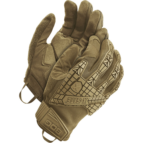 X-Site&reg; Impact Performance Gloves, Suede Palm, Size Small TGS INDUSTRIEL