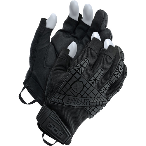 Gants de d&eacute;clenchement r&eacute;sistants aux chocs X-Site, Paume Su&egrave;de, Taille Petit TGS INDUSTRIEL