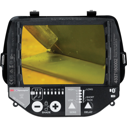 Filtre auto-assombrissant Speedglas G5 pour le soudage par pointage, 2-4/5" la x 4-1/4" h Champ de vision, Pour utilisation avec Casques G5-01 et G5-03 TGS INDUSTRIEL