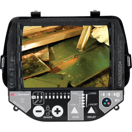 Filtre auto-assombrissant &agrave; teinte variable Speedglas G5, 2-4/5" la x 4-1/4" h Champ de vision, Pour utilisation avec Casques G5-01 et G5-03 TGS INDUSTRIEL