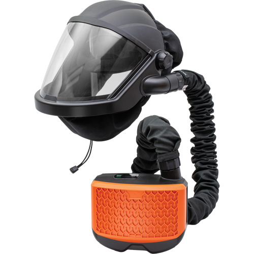 PEAKAIR MAXSHIELD&reg; Powered Air-Purifying Respirator with Blower kit, Facepiece Respirator, Lithium-Ion Battery TGS INDUSTRIEL