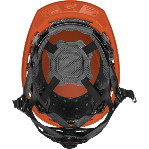 Casque de s&eacute;curit&eacute; BOLT &agrave; rebord avant, suspension &agrave; 4 points, Non ventil&eacute;, CSA type 2 TGS INDUSTRIEL