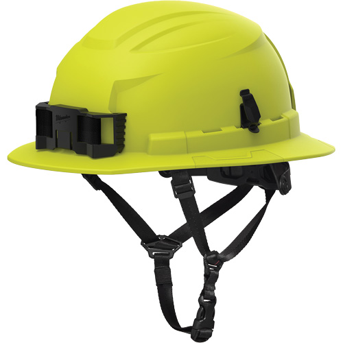Casque de s&eacute;curit&eacute; &agrave; bord complet BOLT, R&eacute;pond aux normes CSA type 2, Suspension Rochet, Non ventil&eacute; TGS INDUSTRIEL