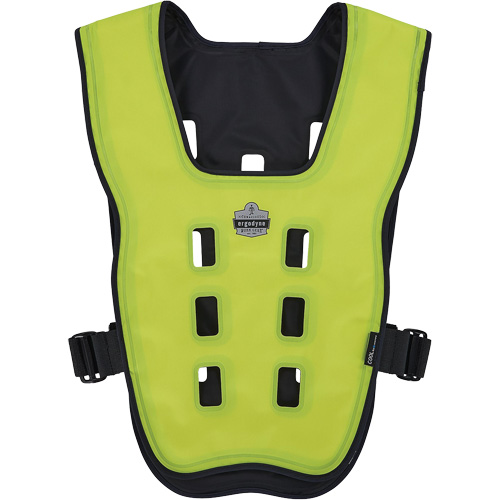 Veste de refroidissement &eacute;vaporatif Chill-Its 6685 avec fermeture &agrave; glissi&egrave;re, 2T-grand/3T-grand, Jaune lime haute visibilit&eacute; TGS INDUSTRIEL