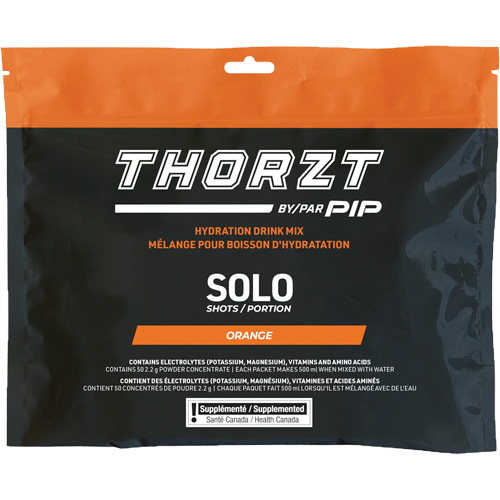M&eacute;lange de boisson hydratante sans sucre en portion unique THORZT, Emballage-portion, Orange TGS INDUSTRIEL