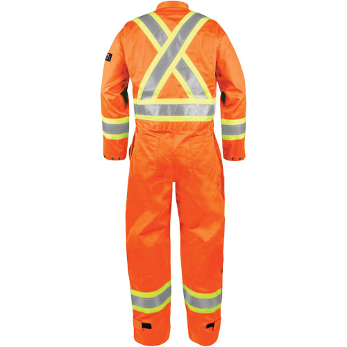 Combinaison ignifuge haute visibilit&eacute;, Taille 5T-Grand, Orange TGS INDUSTRIEL