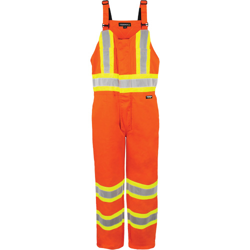 High-Visibility Unlined Overalls, 4X-Large, High Visibility Orange TGS INDUSTRIEL
