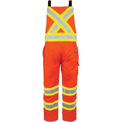 High-Visibility Unlined Overalls, 4X-Large, High Visibility Orange TGS INDUSTRIEL