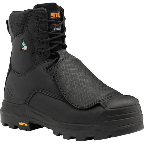 Bottes de travail Vulcan avec protecteur m&eacute;tatarsien &agrave; l'ext&eacute;rieur, Cuir, Taille 6, Imperm&eacute;able TGS INDUSTRIEL
