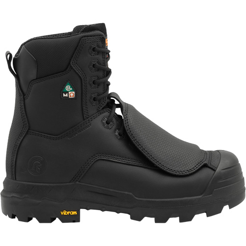 Bottes de travail Vulcan avec protecteur m&eacute;tatarsien &agrave; l'ext&eacute;rieur, Cuir, Taille 6, Imperm&eacute;able TGS INDUSTRIEL