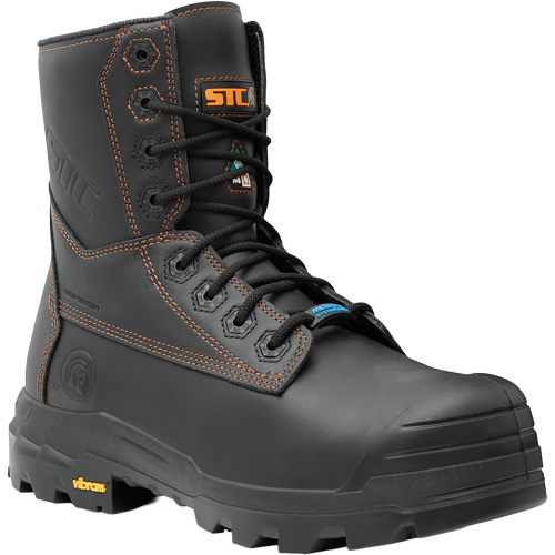Bottes de travail Metpro Flex avec protecteur m&eacute;tatarsien, Cuir, Taille 8, Imperm&eacute;able TGS INDUSTRIEL