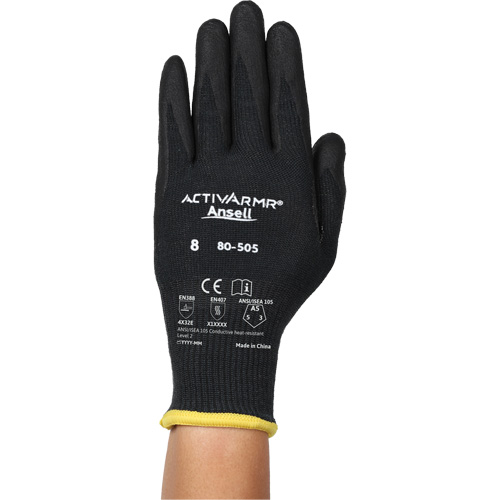 ActivArmr&reg; 80-505 Conductive Heat & Cut-Resistant Gloves, Size 11, 13 Gauge, Foam Nitrile Coated, Kevlar&reg;/Intercept Shell, ASTM ANSI Level A5/EN 388 Level E TGS INDUSTRIEL