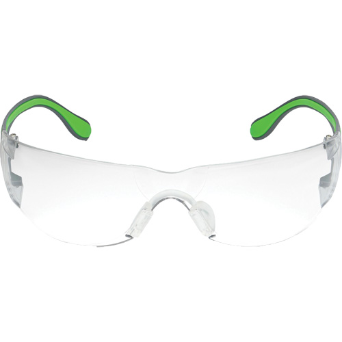 Lunettes de s&eacute;curit&eacute; gris/vert Adapt Lite, Lentille Transparent, Antibu&eacute;e/Anti-&eacute;gratignures, ANSI Z87+/R&eacute;pond ou surpasse la norme CSA Z94.3 TGS INDUSTRIEL