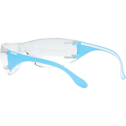 Adapt Lite Blue/White Safety Glasses, Clear Lens, Anti-Fog/Anti-Scratch, ANSI Z87+/Meets/Exceeds CSA Z94.3 TGS INDUSTRIEL