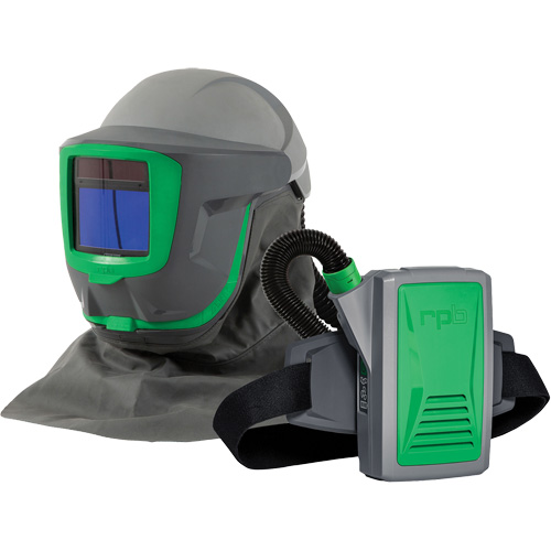 Z-Link+ PAPR System with Shoulder Cape & Visor, Facepiece Respirator/Welding Helmet TGS INDUSTRIEL