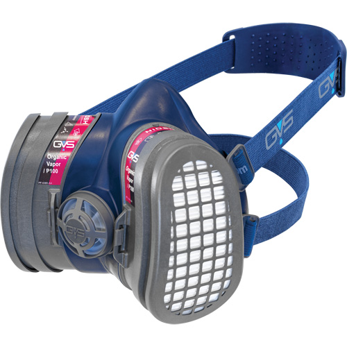 Elipse&reg; Low Profile OV/P100 NIOSH Respirator with Replacement Filters, Elastomer/Thermoplastic, Small/Medium TGS INDUSTRIEL