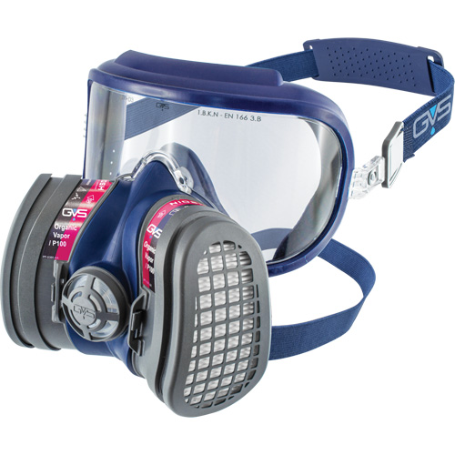 Respirateur &agrave; profil bas Elipse Integra OV-P100 NIOSH avec filtres de rechange, &eacute;lastom&egrave;re/Thermoplastique, Moyen/grand TGS INDUSTRIEL