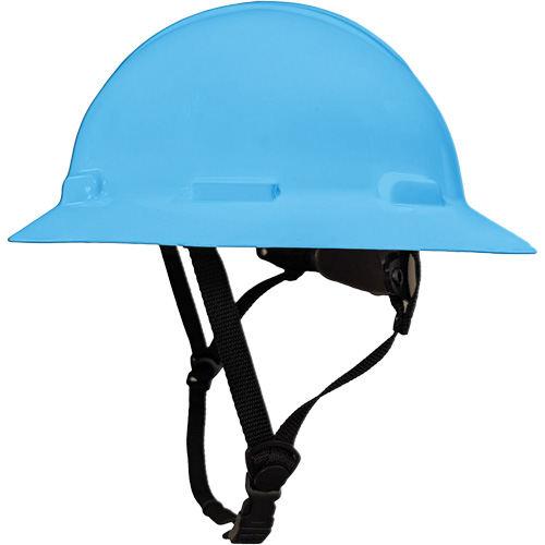 Casque de s&eacute;curit&eacute; &agrave; bordure compl&egrave;te LIDGUARD avec mentonni&egrave;re, R&eacute;pond aux normes CSA type 1, Suspension Rochet, Ventil&eacute; TGS INDUSTRIEL
