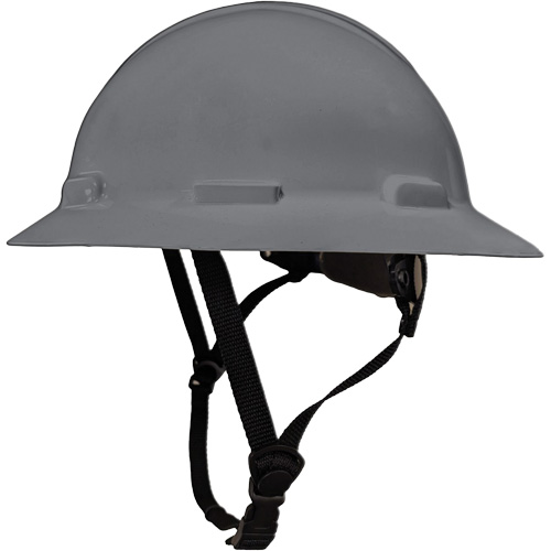 LIDGUARD&reg; Full Brim Hardhat with Chinstrap, Meets CSA Type 1, Ratchet Suspension, Vented TGS INDUSTRIEL
