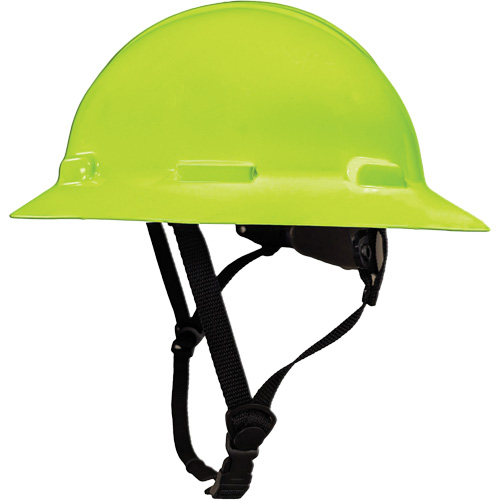 Casque de s&eacute;curit&eacute; &agrave; bordure compl&egrave;te LIDGUARD avec mentonni&egrave;re, R&eacute;pond aux normes CSA type 2, Suspension Rochet, Ventil&eacute; TGS INDUSTRIEL