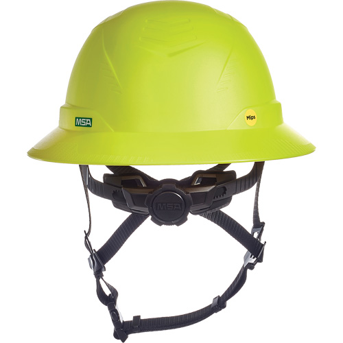 V-Gard H2&reg; Full Brim Safety Helmet with Mips&reg; Safety System, Ratchet Suspension, Non-Vented TGS INDUSTRIEL
