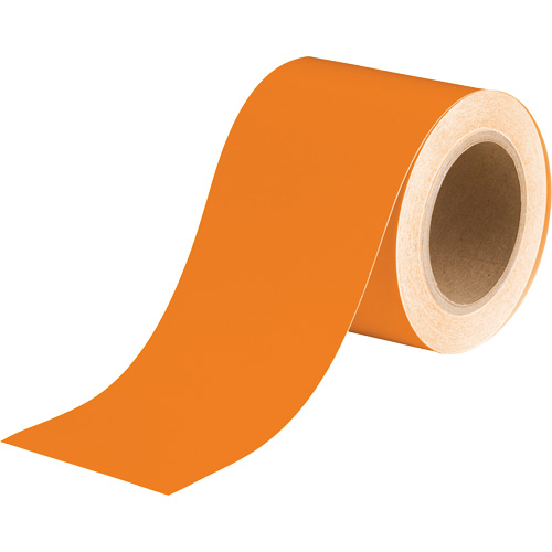 Ruban marqueur de tuyau, 90', Orange TGS INDUSTRIEL
