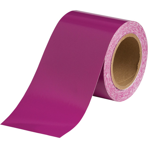 Ruban marqueur de tuyau, 90', Mauve TGS INDUSTRIEL