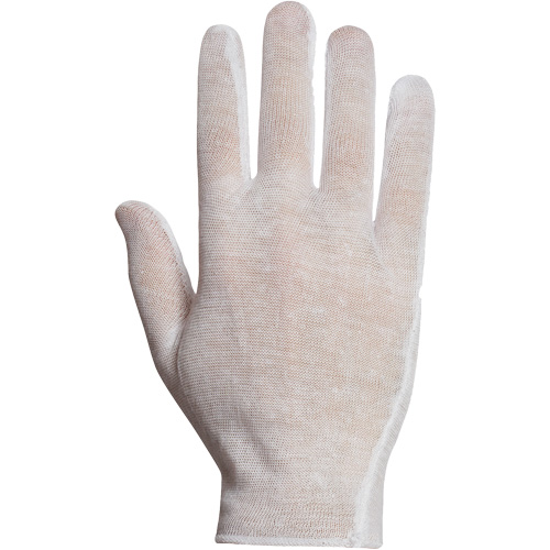 Superior&reg; ML40 Inspection Glove, Poly/Cotton, Hemmed Cuff, One Size TGS INDUSTRIEL